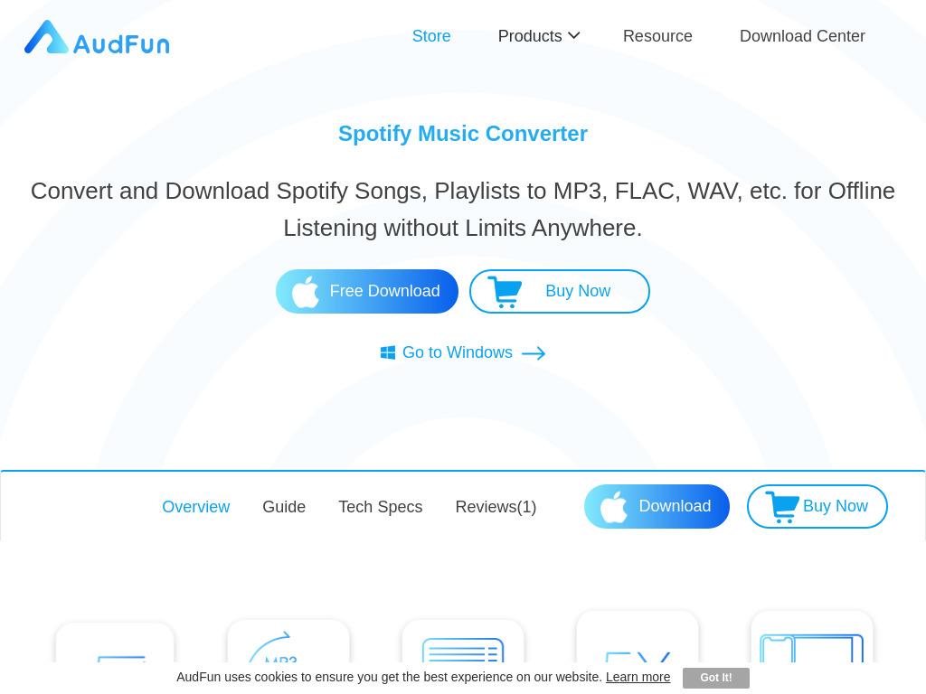 download ondesoft spotify converter