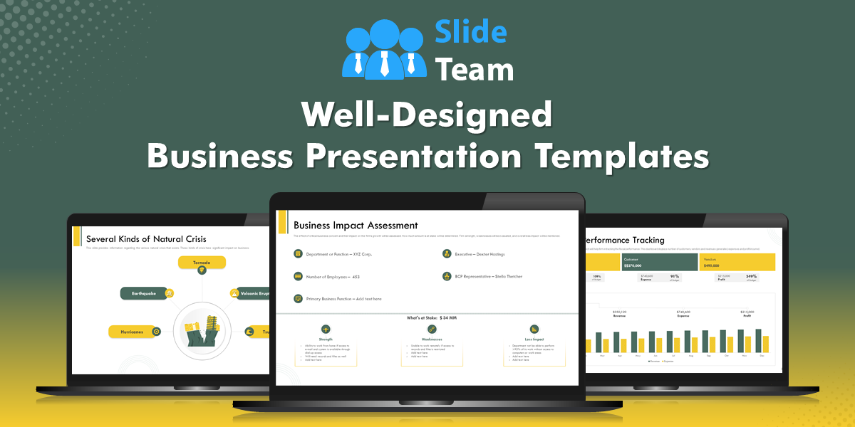SlideTeam: World's Finest Platform for Well-Designed Business Presentation Templates