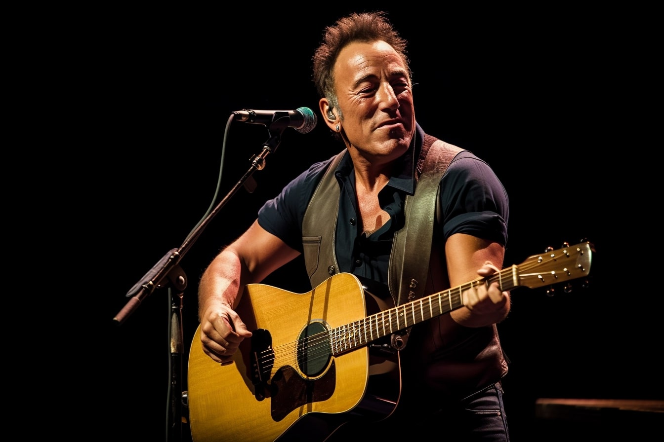 Bruce Springsteen created by Inspirationfeed