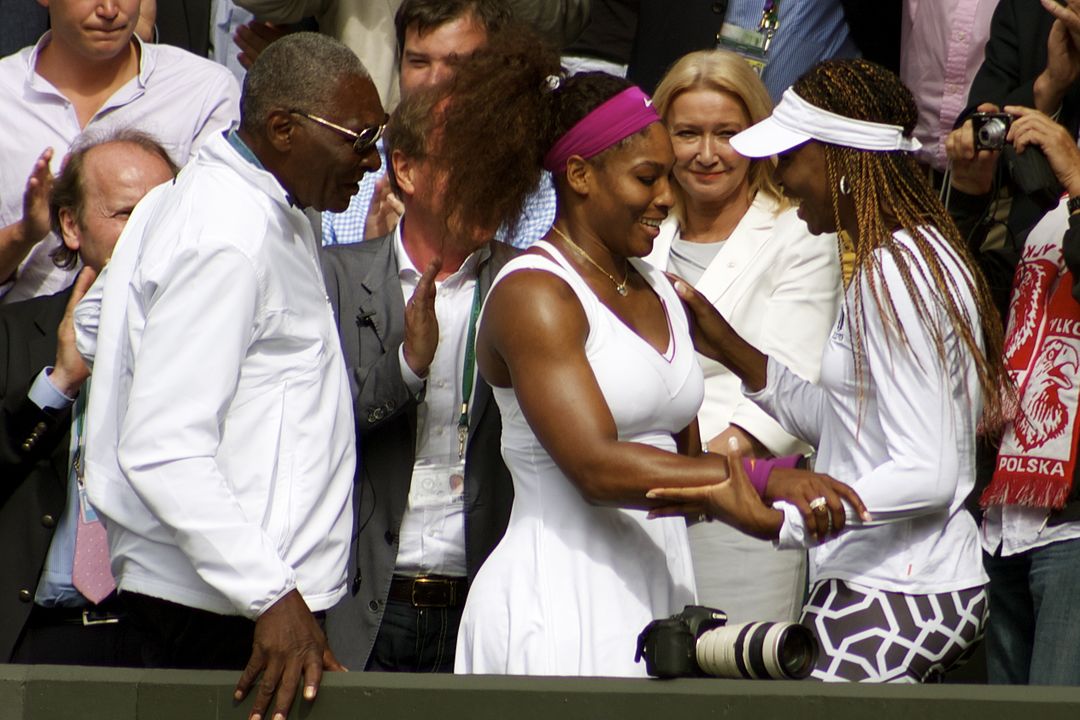 Richard Williams, Serena Williams, and Venus Williams