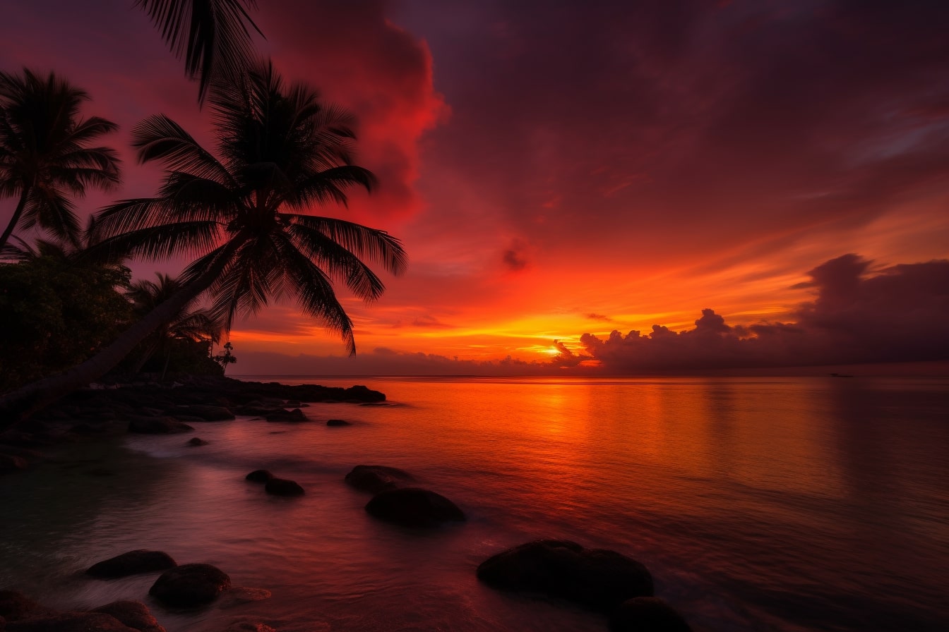 Beautiful Tropical Sunset