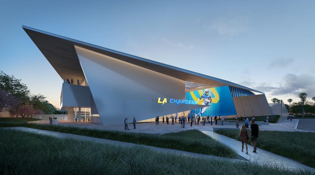 Courtesy of Gensler – The Los Angeles Chargers